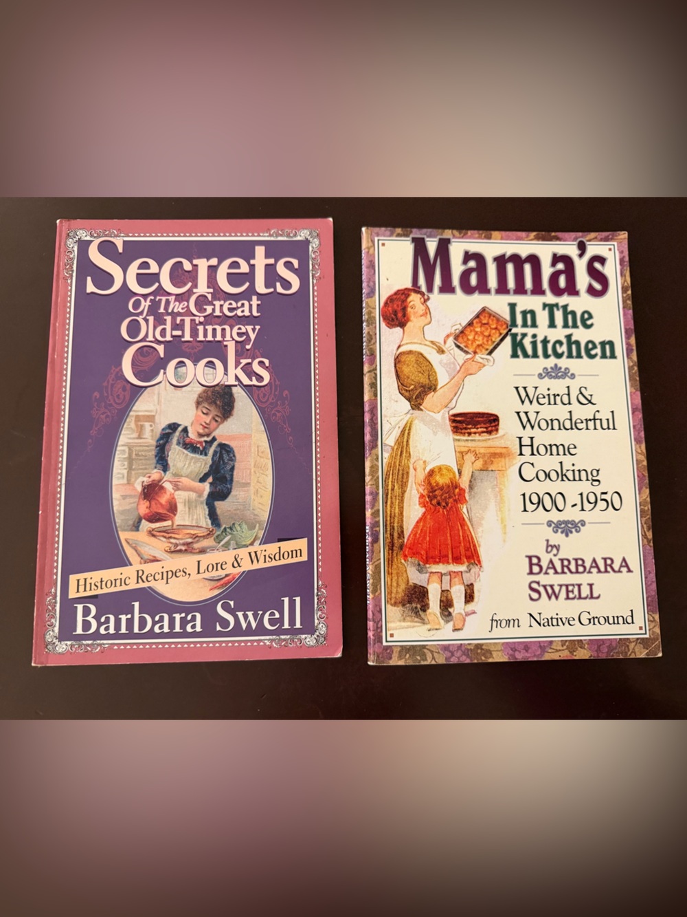 Vintage-Style Cookbook Bundle: Historic Recipes & Kitchen Lore by Barbara Swell